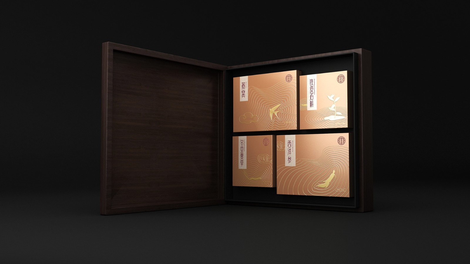 保健食品包裝設計一個重要的（de）特點就是特種工藝的（de）普遍運用