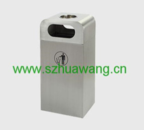 不（bú）鏽鋼垃圾桶E019