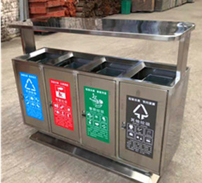 不（bú）鏽（xiù）鋼（gāng）垃圾桶E057