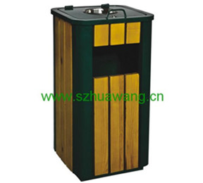 鋼木（mù）垃圾桶D009