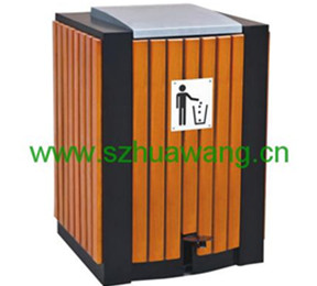 鋼（gāng）木垃圾桶D022