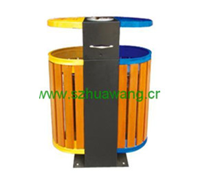 鋼木垃（lā）圾桶（tǒng）D027