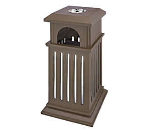 鋼板（bǎn）垃圾桶C007