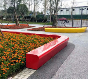 玻璃鋼（gāng）樹池坐凳