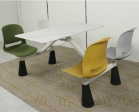 岩（yán）板（bǎn）餐（cān）桌椅HW-Y003